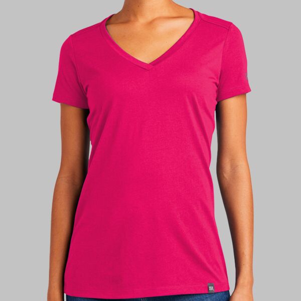 Ladies Heritage Blend V Neck Tee Thumbnail
