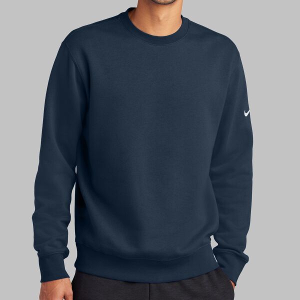 Club Fleece Sleeve Swoosh Crew Thumbnail