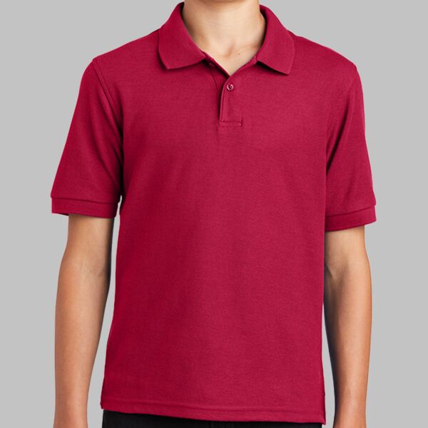 Youth Silk Touch Polo Thumbnail