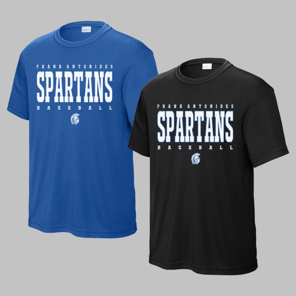 Youth Spartans Baseball 2 Shirt Bundle Thumbnail