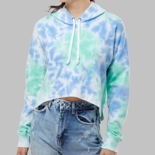 Women's Crop Hooded Sweatshirt Thumbnail