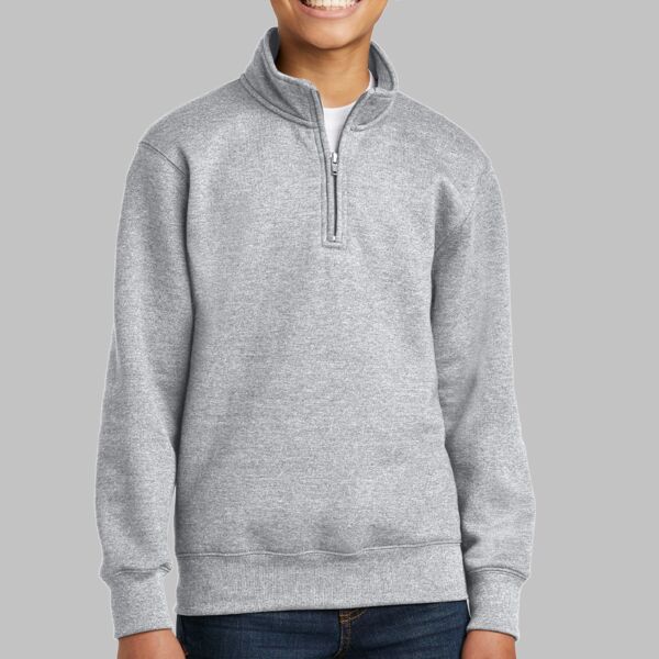 Youth Core Fleece 1/4 Zip Pullover Sweatshirt Thumbnail