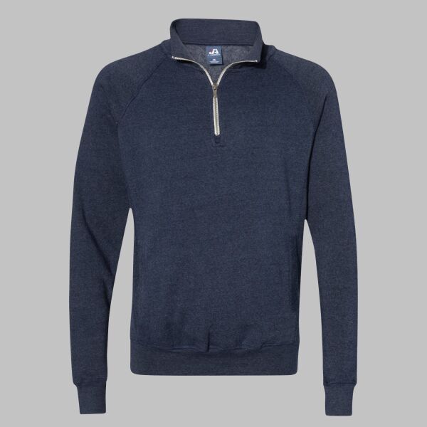 Womens Triblend Quarter-Zip Sweatshirt Thumbnail