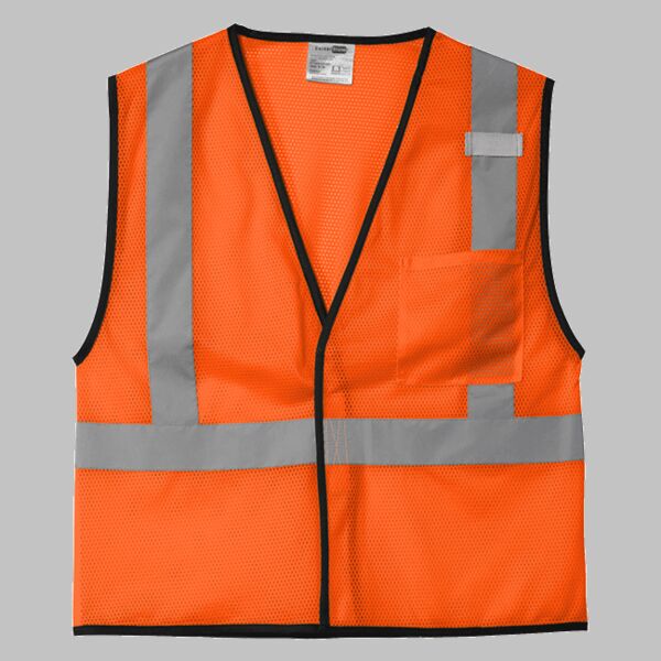 Ansi 107 Class 2 Economy Mesh One Pocket Vest Thumbnail