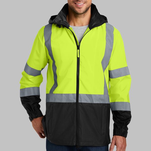 Ansi 107 Class 3 Safety Windbreaker Thumbnail