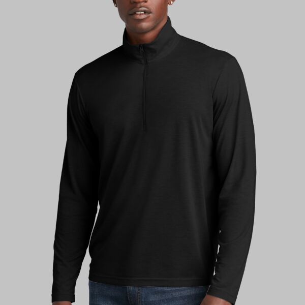 PosiCharge ® Lightweight Tri Blend Wicking 1/4 Zip Pullover Thumbnail