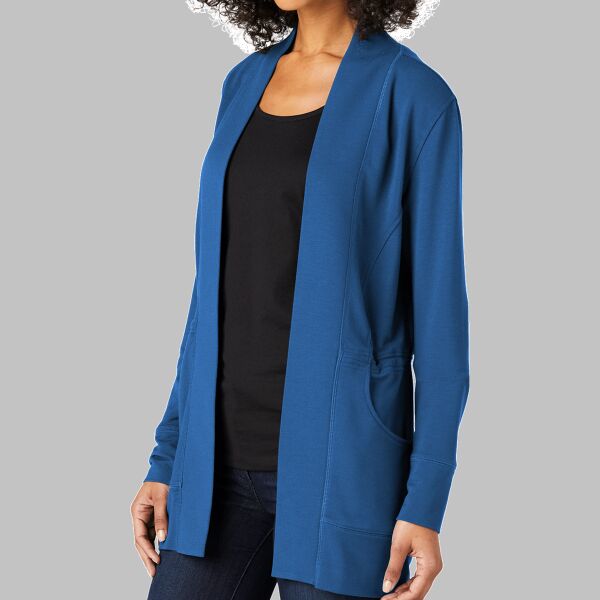 Women's Microterry Cardigan Thumbnail