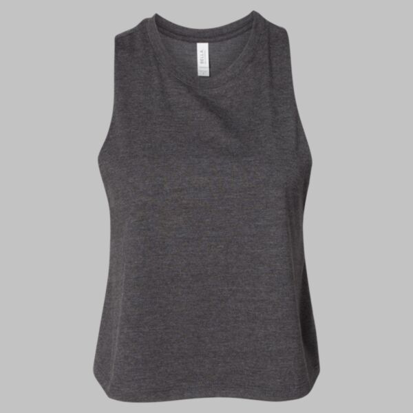 Women's Racerback Crop Tank Thumbnail