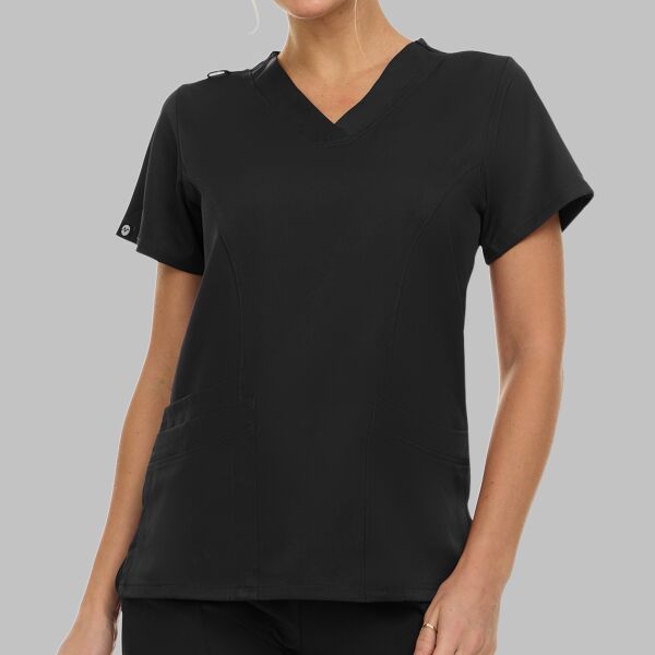 Eleanor V-Neck Scrub Top Thumbnail