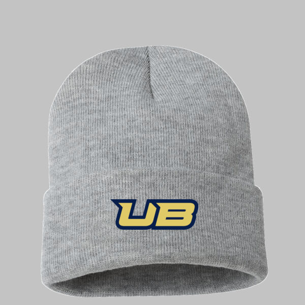 UB - 12" Solid Cuffed Beanie Thumbnail