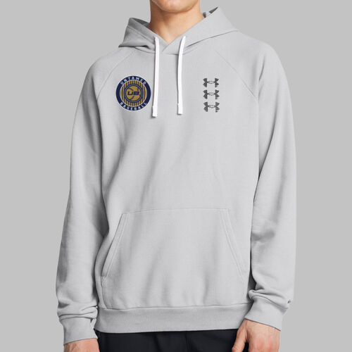 UB  - Men’s UA Rival Fleece Textured Sliced 'N Diced Hoodie Thumbnail