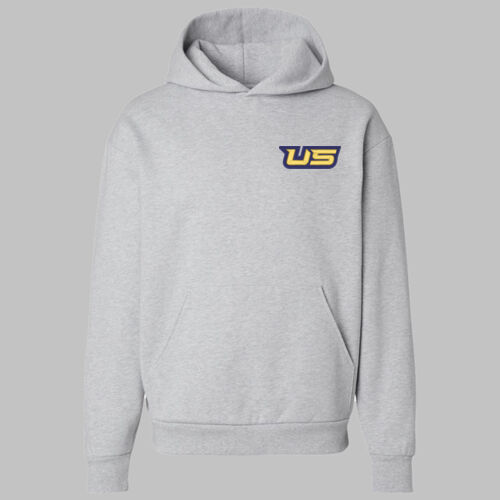 US Embroidered Mainstreet Hooded Heavyweight Sweatshirt Thumbnail