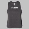 Women's Racerback Crop Tank Thumbnail