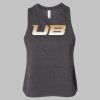 Women's Racerback Crop Tank Thumbnail