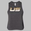 Women's Racerback Crop Tank Thumbnail